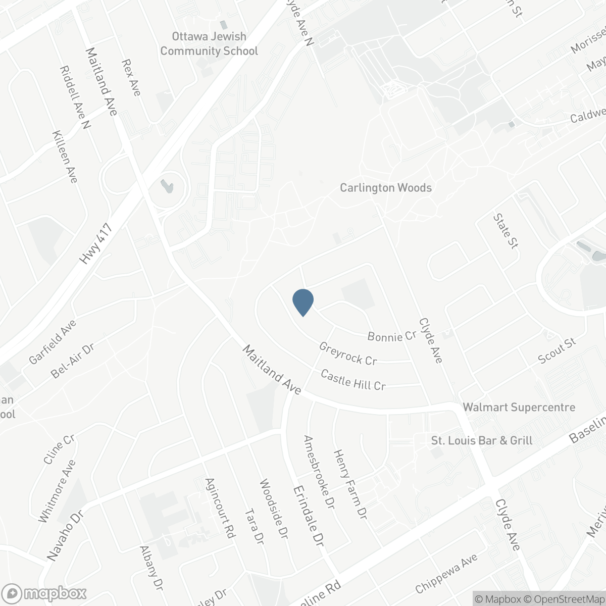 1174 BONNIE CRESCENT, Ottawa, Ontario K2C 1Z5